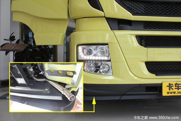 挡风玻璃竟镶金属 依维柯黑科技有点多