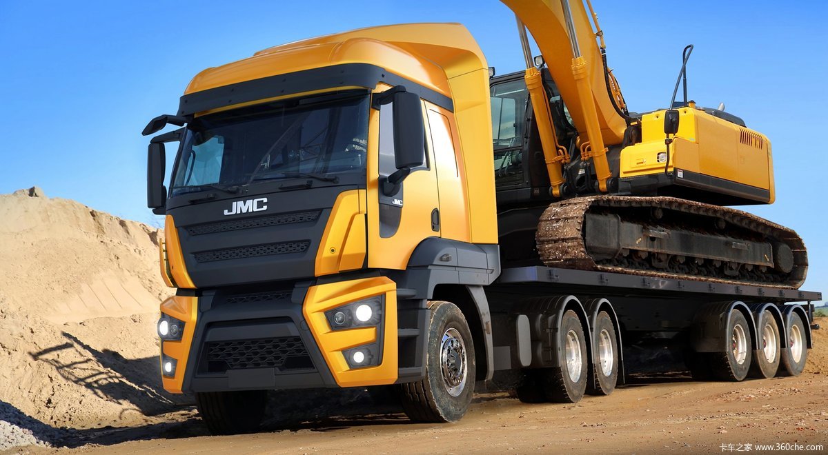 江铃福特两款重卡再曝光上海车展将亮相图片列表