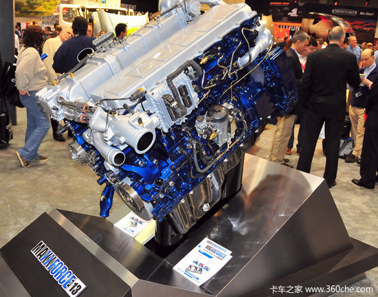MaxxForce 13发动机亮相美国中部卡车展