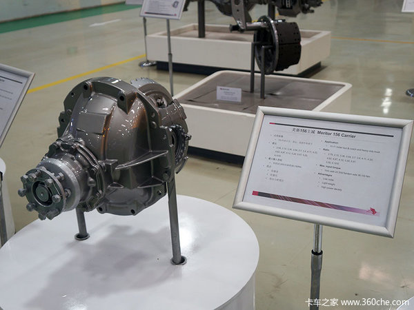 盘式制动+总重55吨 美驰发布车桥新品