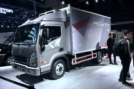 国内少见韩系好轻卡 现代盛图亮相上海