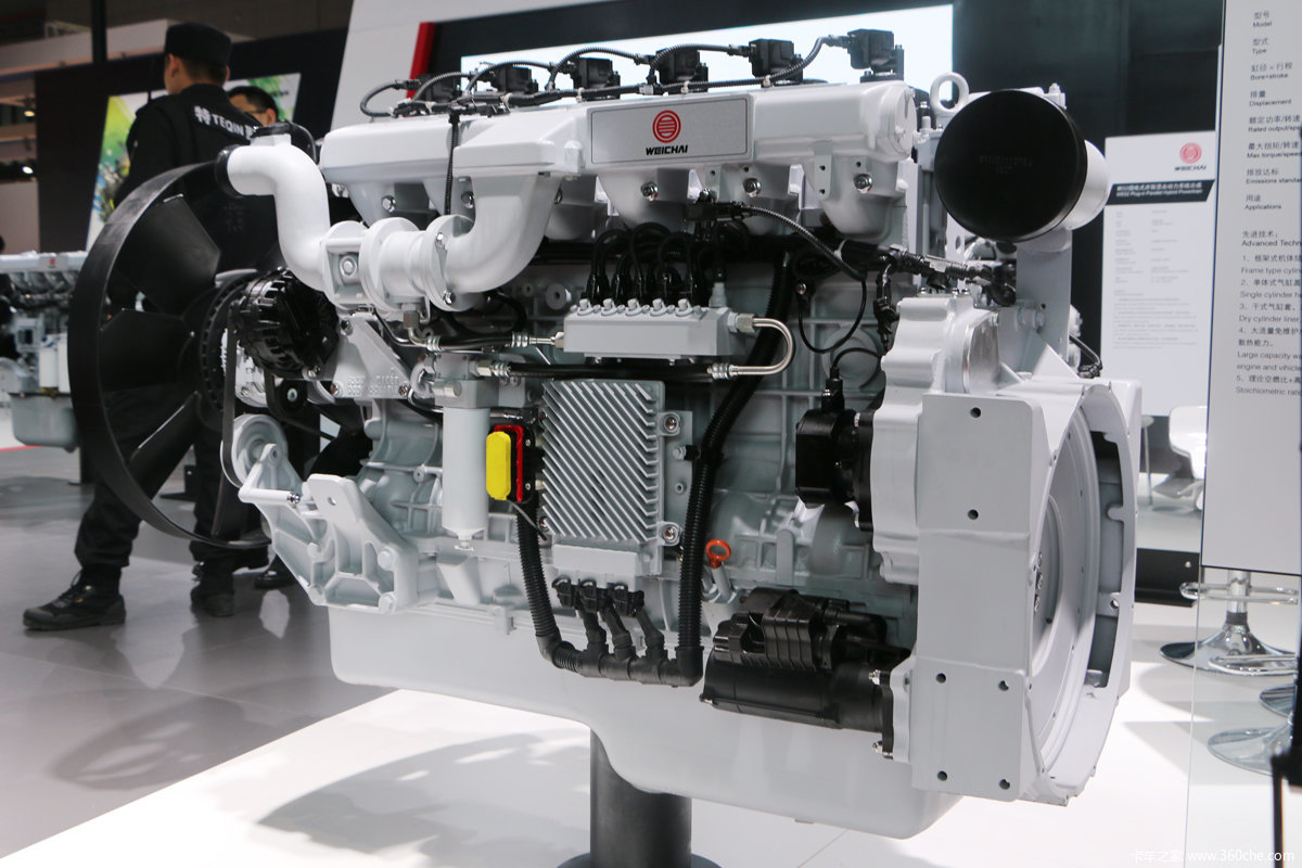 lng插电混动潍柴全系国六发动机亮相图片列表