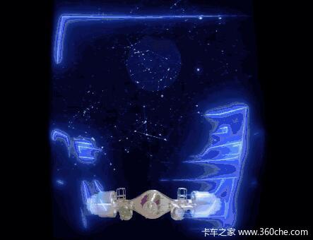 动图分享 来看看新乘龙M3上海炫酷表现！