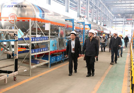 芜湖市人大、质监局一行调研考察中集瑞江