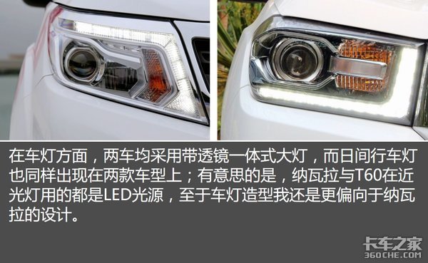 看中动力还是高配置 纳瓦拉 VS T60你咋选?