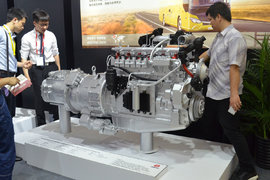 2017道路运输展 潍柴动力展出多款产品