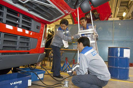 机油轮胎水分大 谈卡车上门保养的猫腻