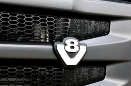 斯堪尼亚S系8x8工程车曝新照 搭V8最强854马力