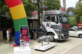 挑战进口重卡 江淮格尔发携手美驰江苏品鉴会