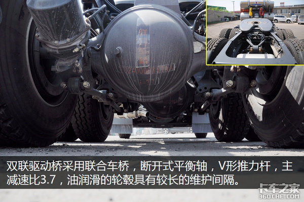 燃气车也能装皆可博 联合LNG牵引车图解