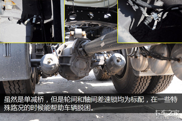 燃气车也能装皆可博 联合LNG牵引车图解