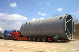 1000吨都不是事 大件运输的奇特运输方式