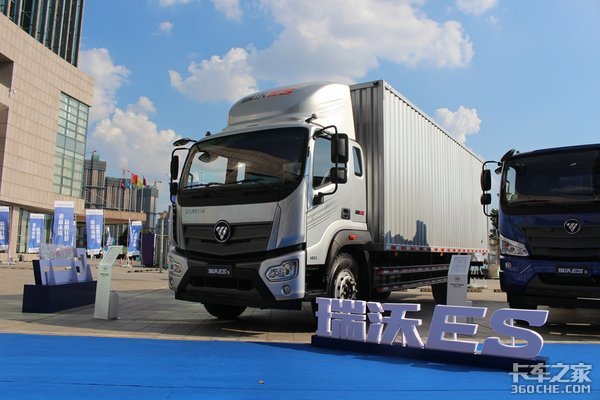 两大升级两大超越 瑞沃ES超级卡车湖南长沙上市
