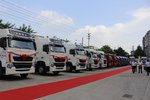 广州安重成立一周年庆典 现场订车337台