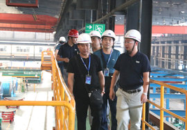 不惧酷暑 绝对真爱粉 山西客户组团到访中集瑞江