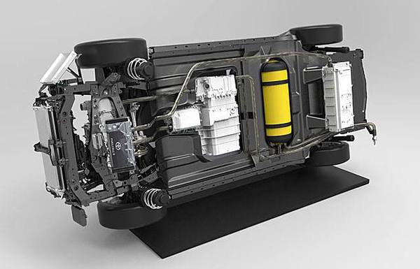 氢燃料电池车 没有内燃机 也不会燃烧