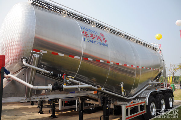 罐车降重的终极大法 能用铝合金的地方坚决不用钢铁
