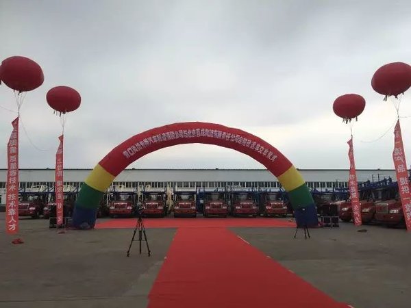 安捷+奥捷合标轿运新车批量交付北京百成物流