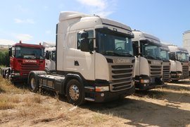 物流公司最爱车型 这台斯堪尼亚G410配备双油箱容积达到1400L