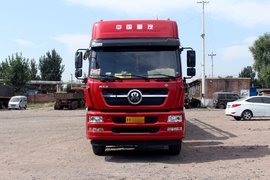 大马力+大卧铺 新斯太尔LNG 6x4牵引车图解