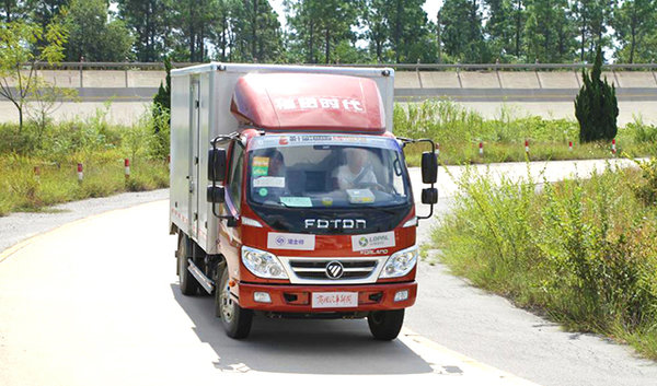 福田时代物流双雄闪耀国际卡车节油赛