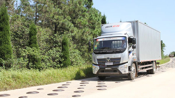 福田时代物流双雄闪耀国际卡车节油赛