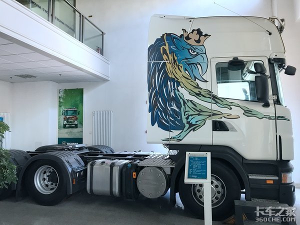 巧遇Topline R500  斯堪尼亚4S店初体验