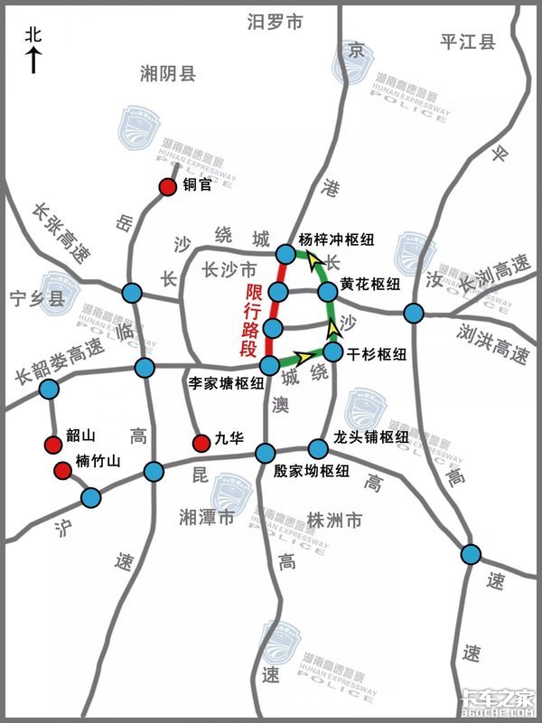 不仅堵车还限行 十一各地货车限行汇总