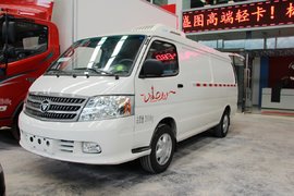 能进城又能入地下室 福田封闭式冷藏车充当市区配送好帮手