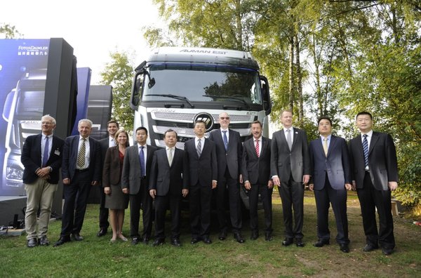 中美签署智能卡车战略成就欧曼超级卡车