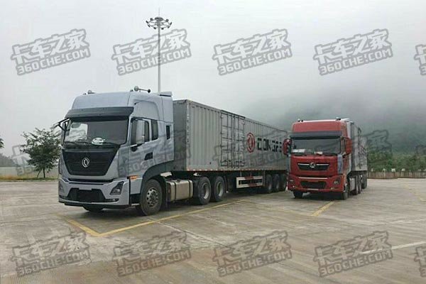 东风新天龙路测谍照曝光 准平地板驾驶室要来了!