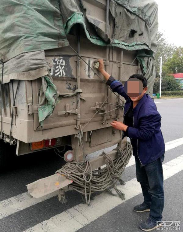 注意！河南严查大货车号牌不净、尾灯不亮