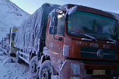 急！急！急！ 唐古拉山大雪堵车，数百司机被困 情况危急