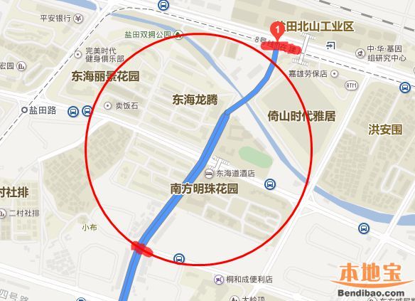 深圳:盐田区洪安二街全天禁行大货车