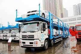 用成熟的天锦打造可靠的中置轴轿运车 能轻松装下8台三厢轿车