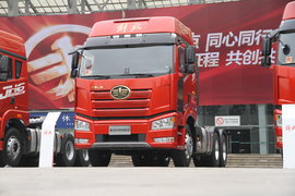 南北通吃配置逆天! 550马力J6P四季款自带双油箱、驻车空调!