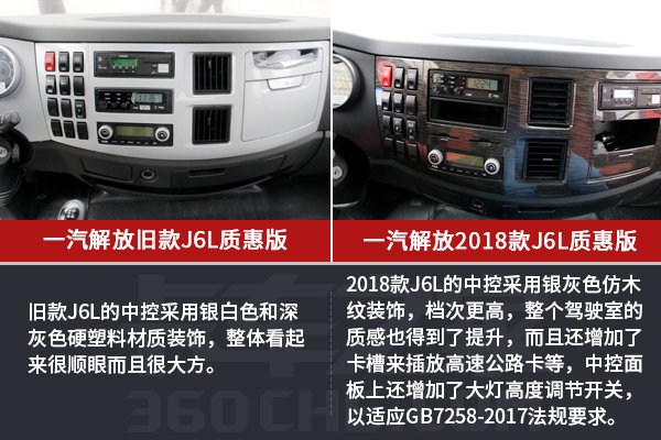 定速巡航+通风座椅+可调节大灯 2018款解放J6L这些升级太实用