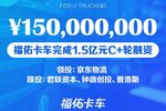 福佑完成京东物流领投1.5亿元C+轮融资