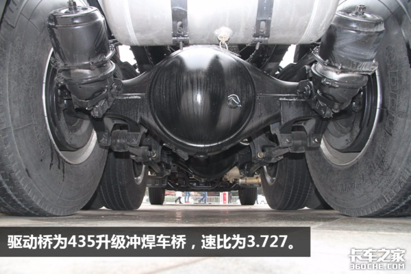自重仅为9.1吨！ JH6LNG牵引车配潍柴机