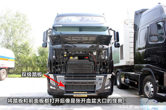 马力怪兽 与沃尔沃FH16 700心跳零距离