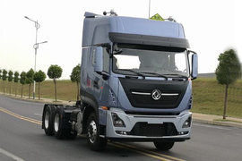 全铝圈+康迈轮端+铝合金大油箱 全新东风天龙样车曝光