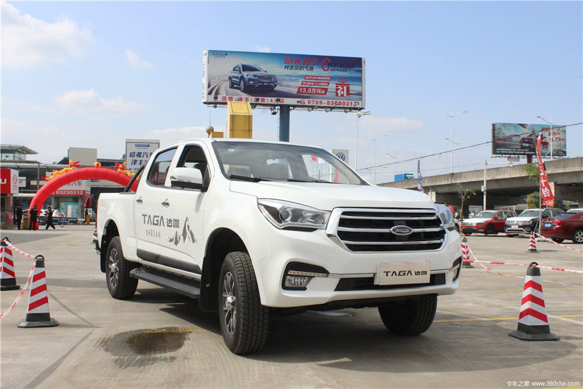 敢驭未来庆铃高端皮卡taga东莞上市图片列表
