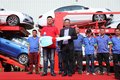 中集品质再升级 中置轴轿运车深圳首发