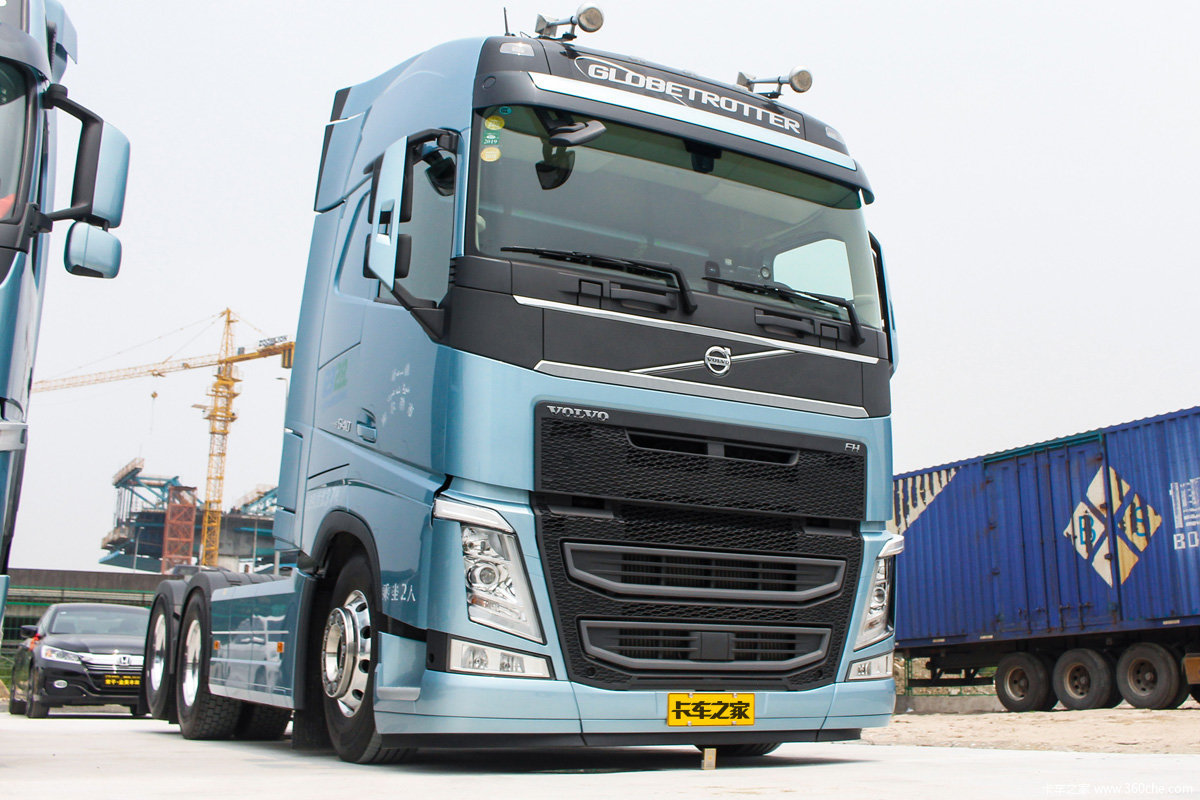 豪华重卡玩低趴沃尔沃fh540新车来了图片列表