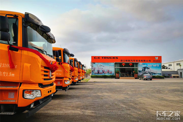 交车10台湛江恒联联合卡车引爆4月车市