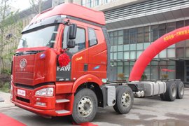 轻装上阵新鲜速达 解放8x4南方款载货车徐州品鉴会