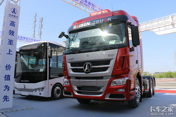 智能驾驶+国六+液缓 北京车展北奔发布新车