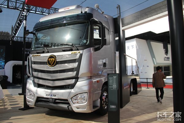 冷暖独立空调、豪华动力链 欧曼EST-A超级卡车亮相车展