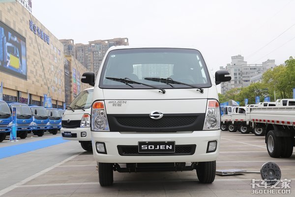 微卡也有大力量 图解时骏F350H微卡平板