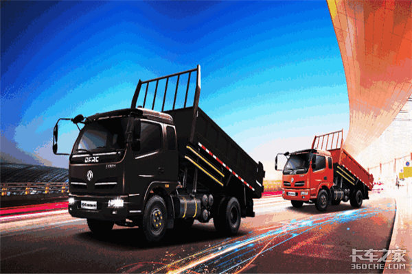 一次購入十輛全新東風福瑞卡F15平板翻